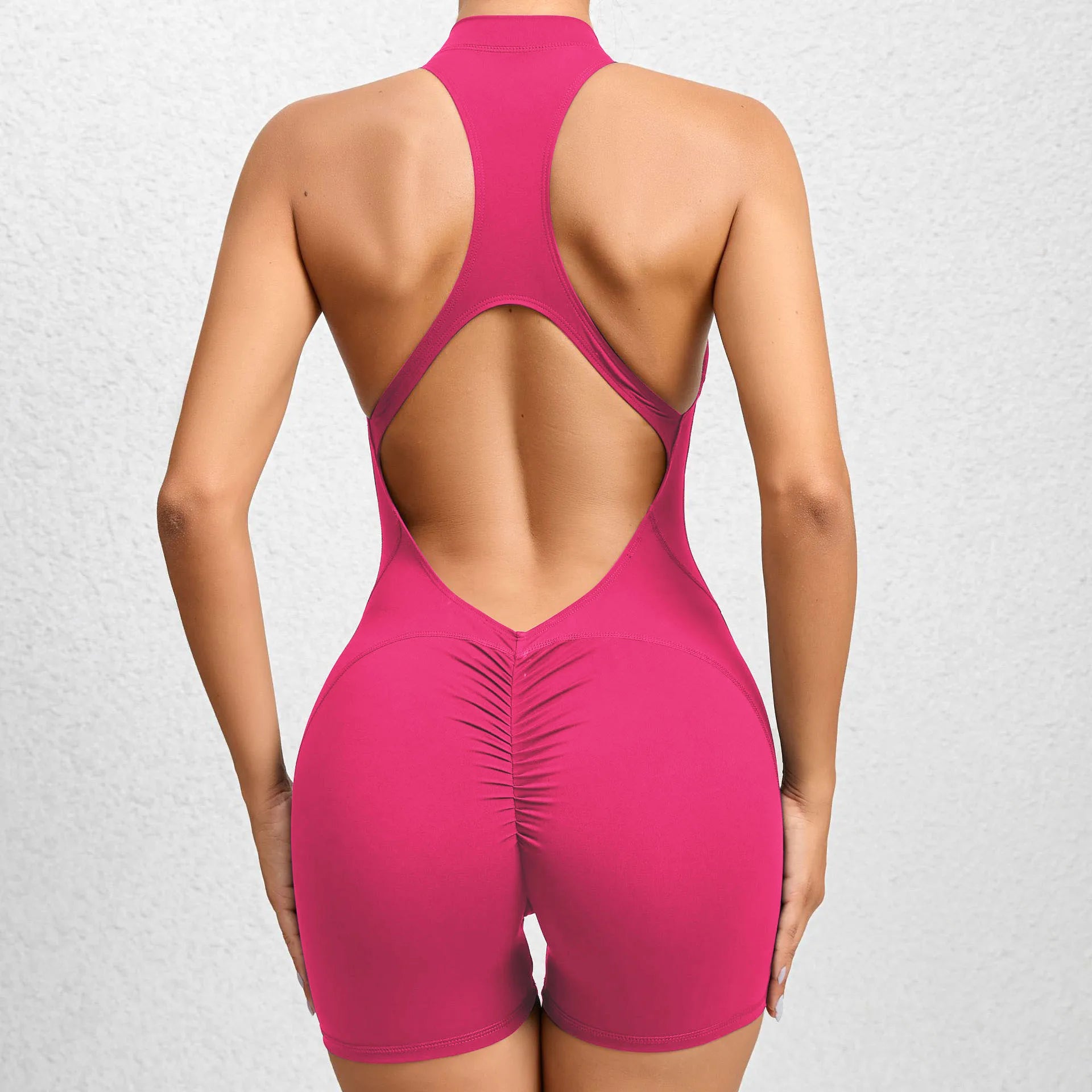 FLONIFY Short Sports Jumpsuit Sleeveless Gym Set Women Yoga Clothes Rompers Workout One-piece Suit Female Outdoor Recreation Bodysuits