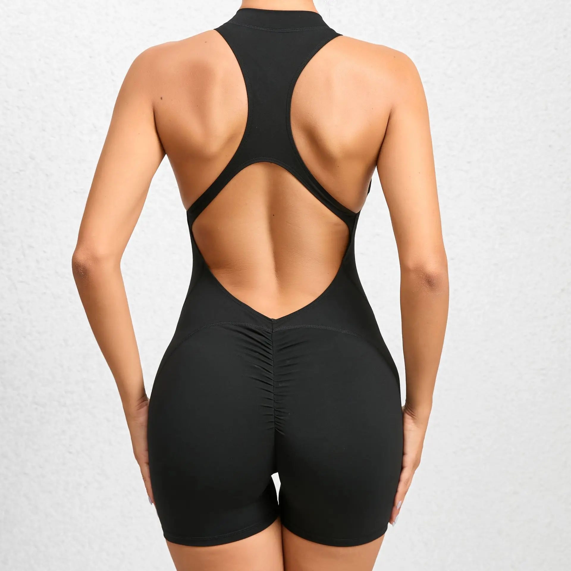 FLONIFY Short Sports Jumpsuit Sleeveless Gym Set Women Yoga Clothes Rompers Workout One-piece Suit Female Outdoor Recreation Bodysuits