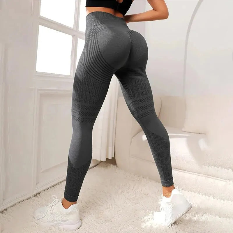 FLONIFY Fitness Leggings High Waist Seamless Leggings Sportswear Breathable Feamle Workout Legging